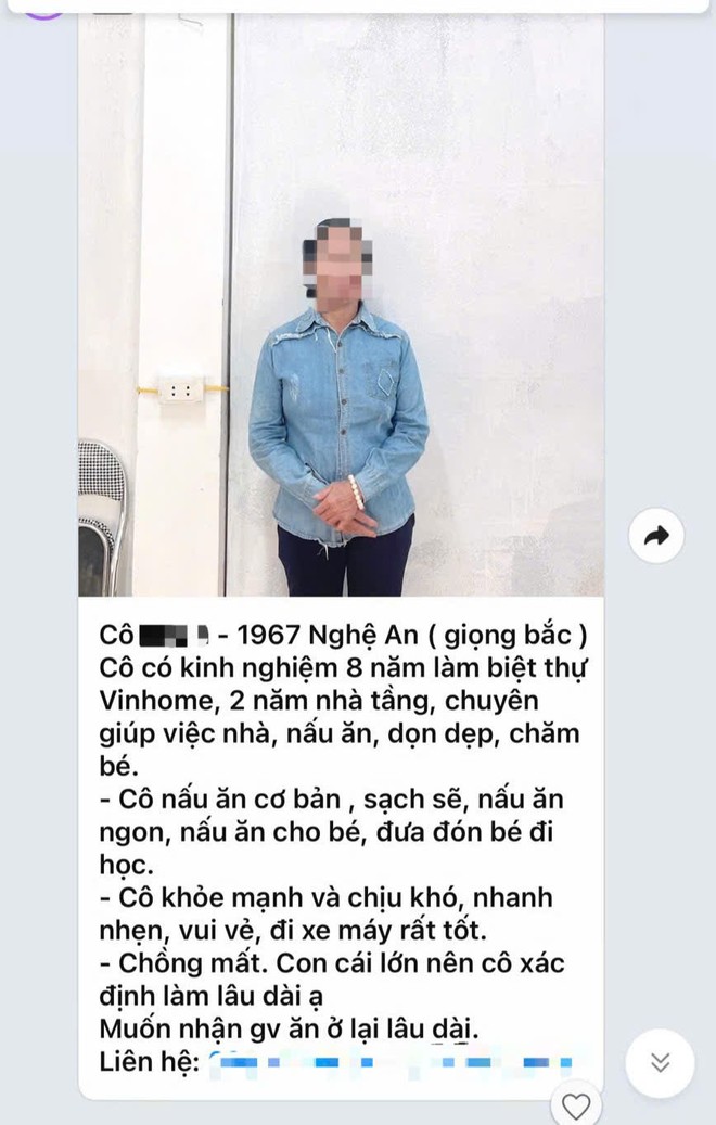 Giúp việc O theo lời &quot;quảng cáo&quot; của Công ty TNHH Thương mại và dịch vụ Home Sky